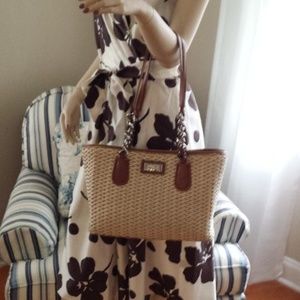 Brighton straw bag...gently used
